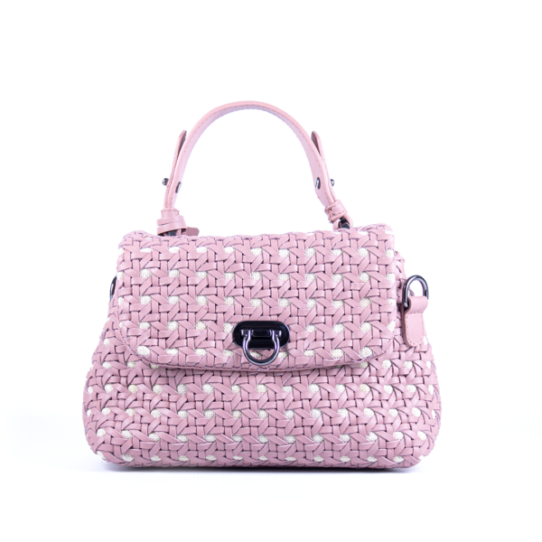 Bolsa de couro feminina 1094 Tressê